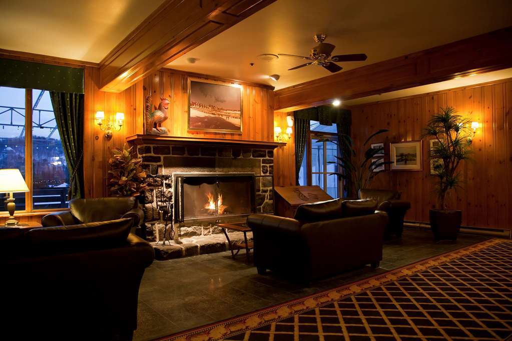 Hotel Le Chantecler Sainte-Adèle Interieur foto